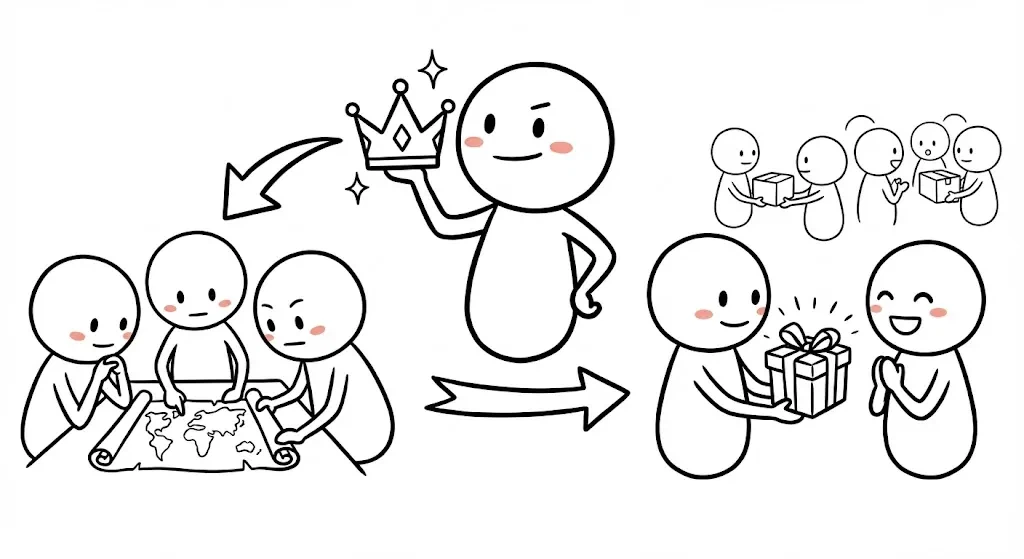 競争優位性の定義 マーケティング組織開発パターン