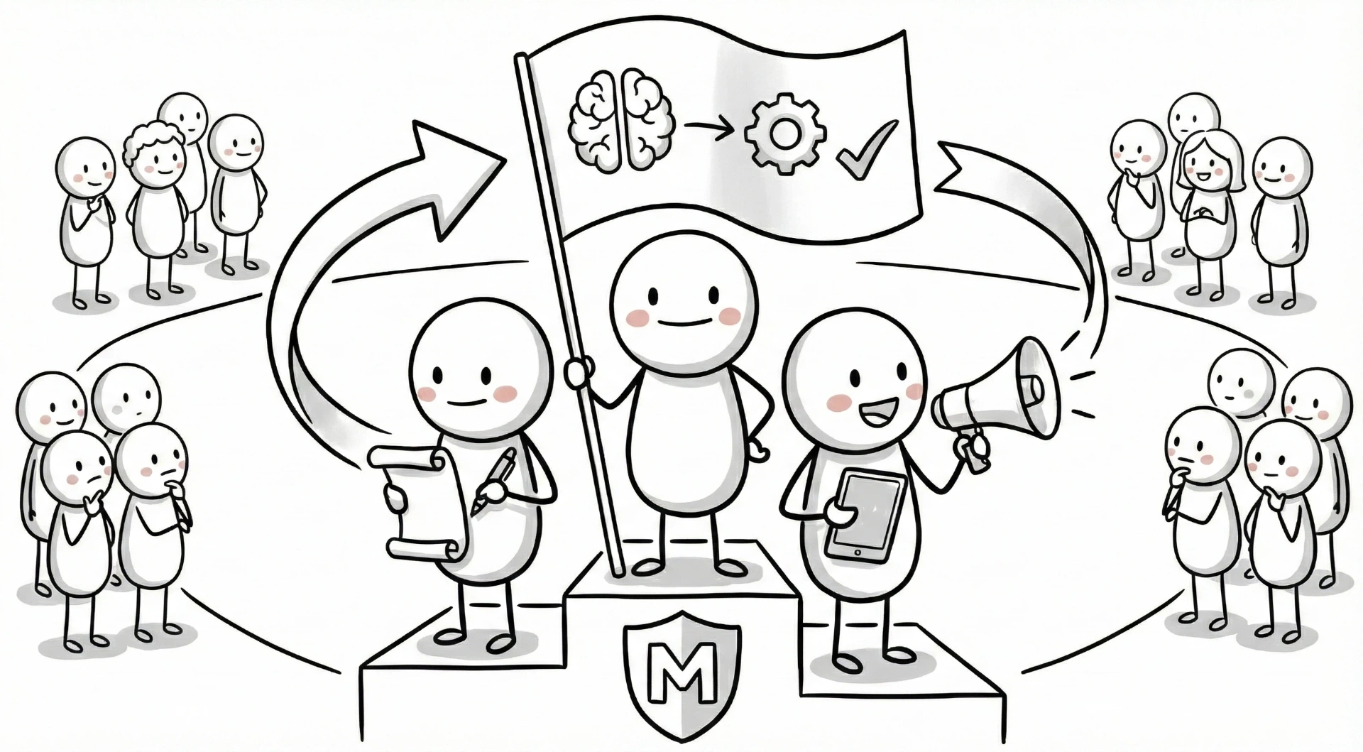 マーケティング専任チーム・部門の設立 マーケティング組織開発パターン