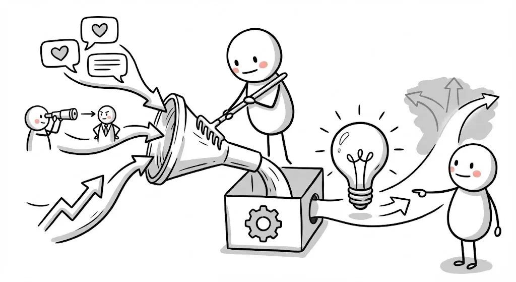 情報生成プロセス マーケティング組織開発パターン